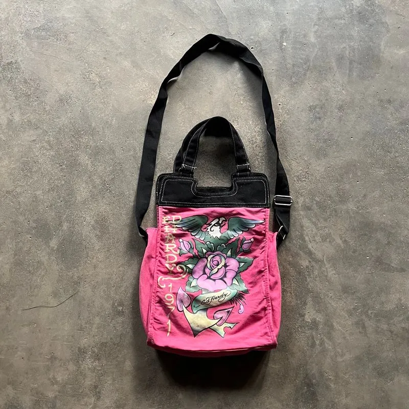 Ed hardy sling/totebag  photo 1