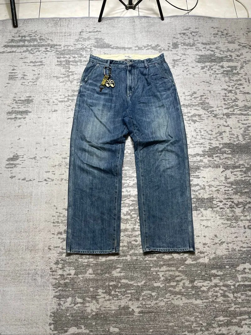 Rough side jeans denim pants photo 1