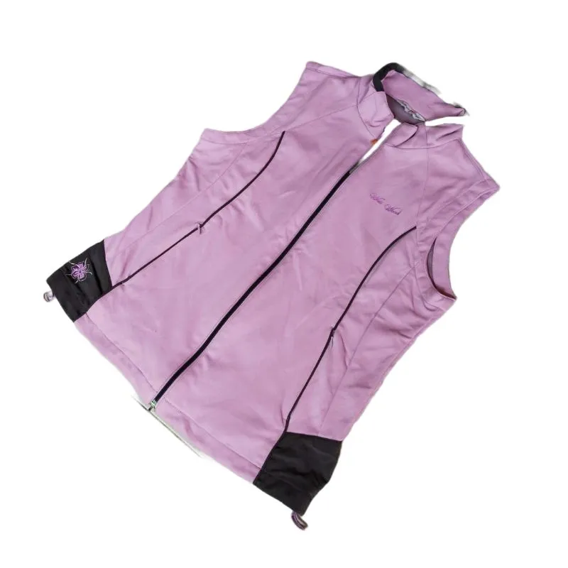 Streetwear Casual Vest Wanita purple burgundy photo 1