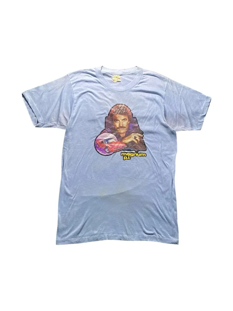 Vintage 80s Magnum PI Graphic Movie Tee  photo 1