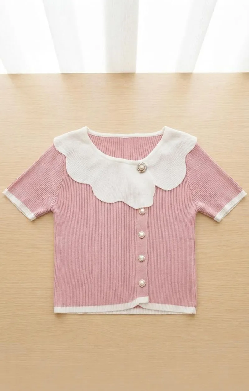 tops pink gemesss♡ photo 1