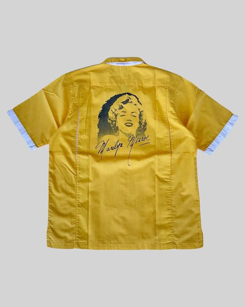 90s SAFARI ROOKIE “Marilyn Monroe” Bowling Shirt  photo 1