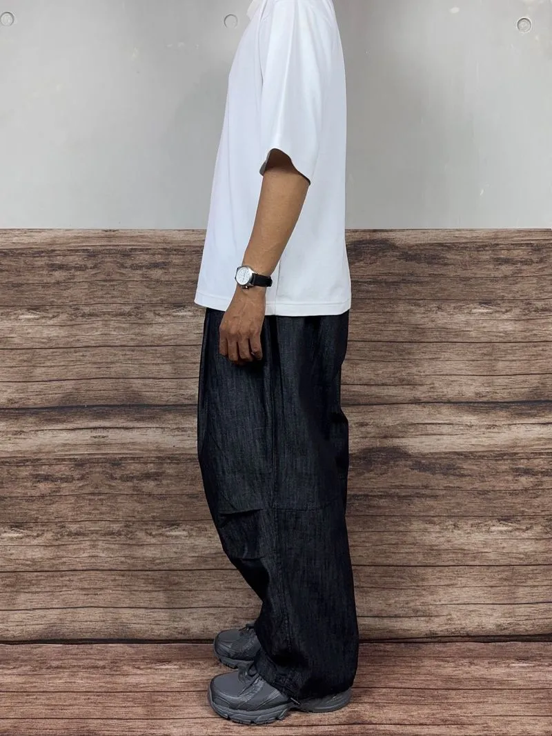 other fit baggy balloon denim long pants #APLP65 photo 1