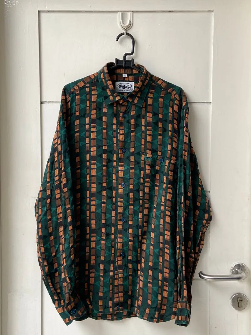 Missoni Casual Casual shirt Pria green photo 1