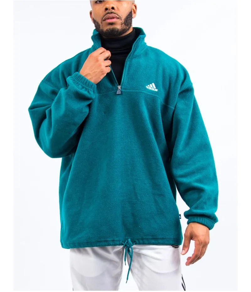Adidas Vintage Fleece Pria green photo 1