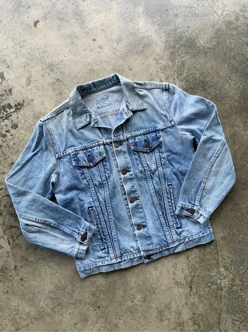 Levi's Vintage Streetwear Denim jacket Pria blue photo 1