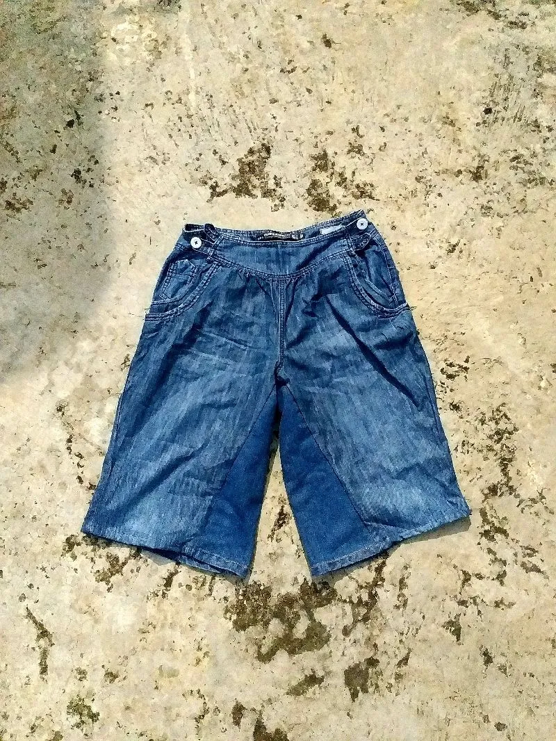 ZARA Streetwear Skater Short Pria multicolor navy photo 1