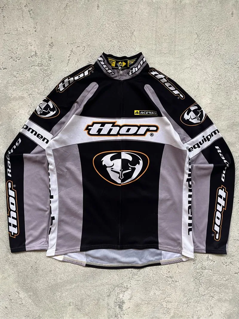 Vintage Thor Longsleeve Trail Zipper Jersey photo 1