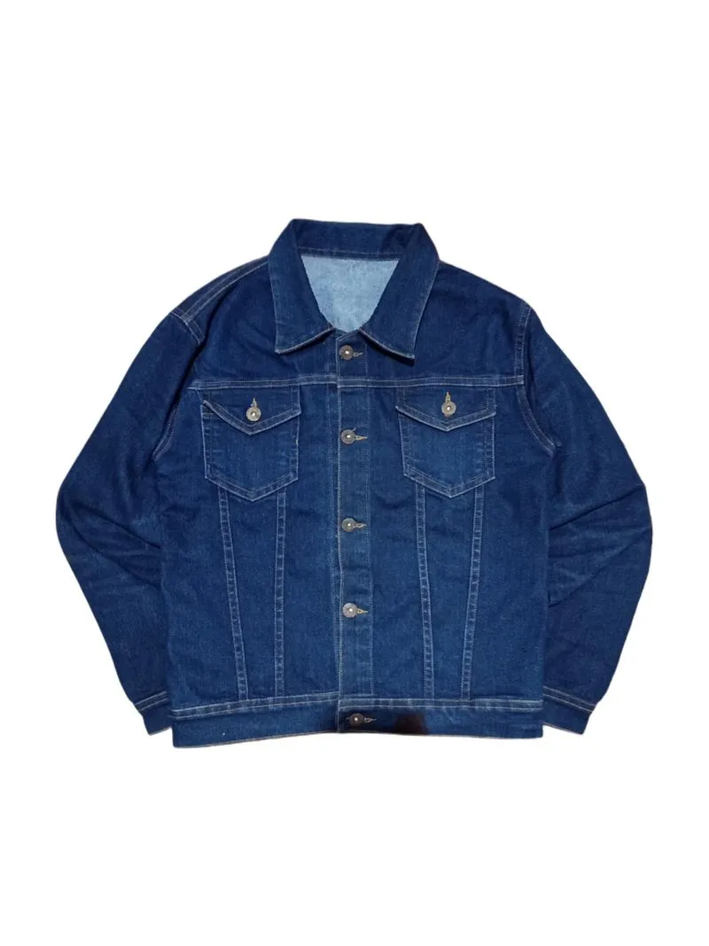 Navy Denim Jacket  photo 1