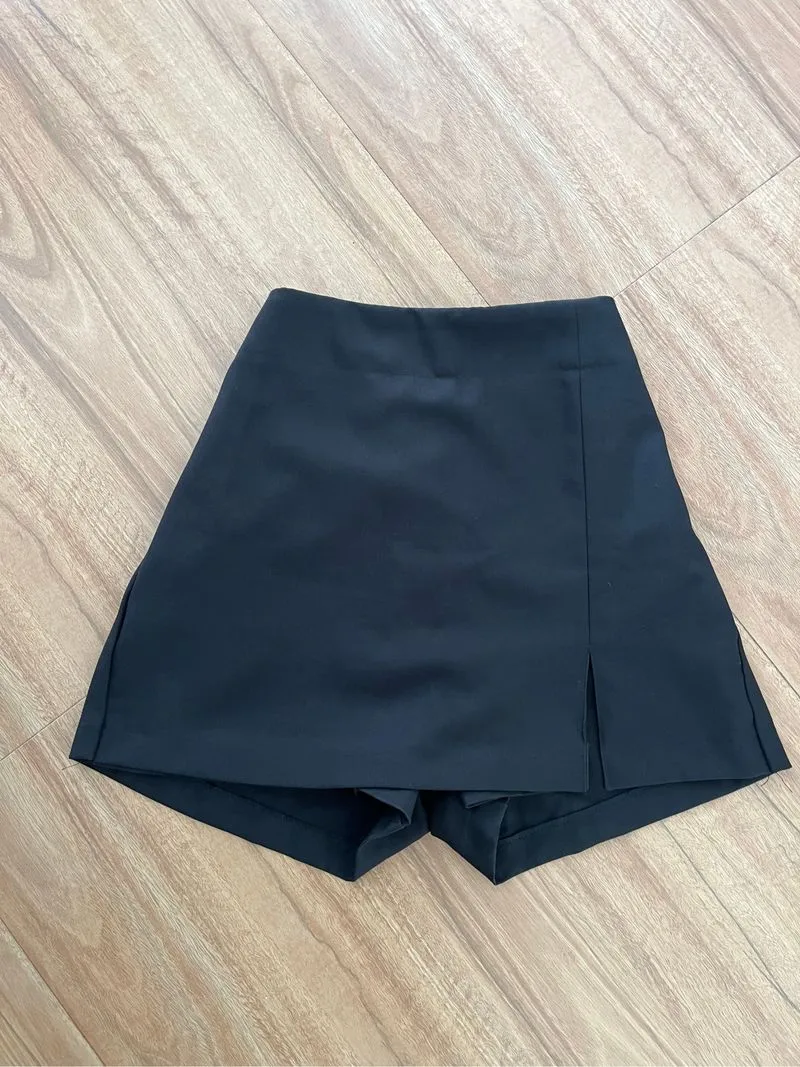 Skort Miniskirt celana hitam photo 1