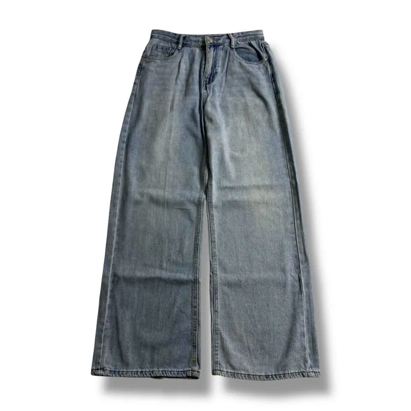 celana baggy jeans blue VTG photo 1
