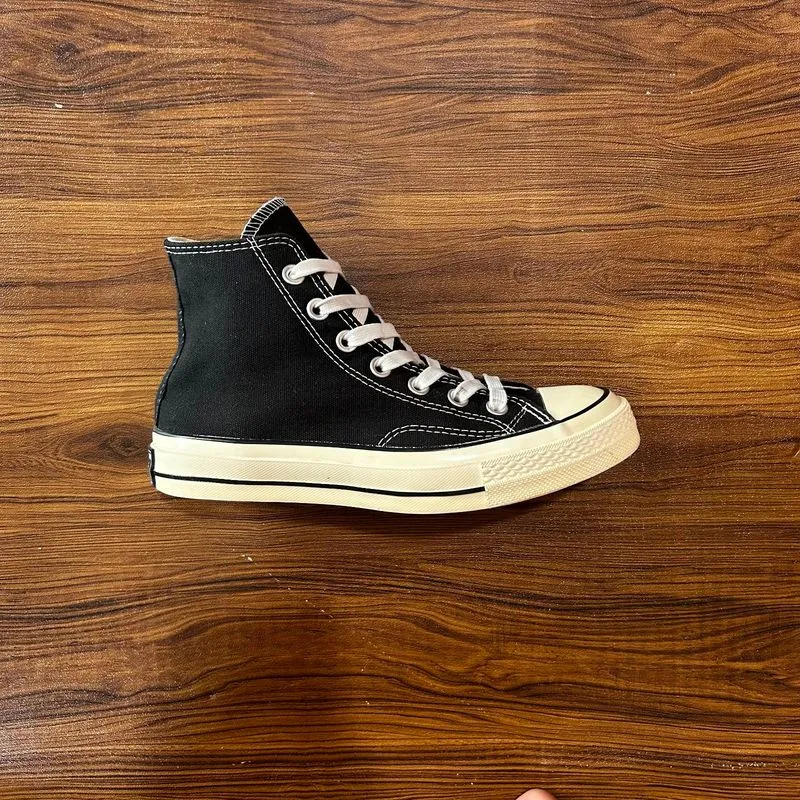 Converse 70s Hi "Black White" photo 1