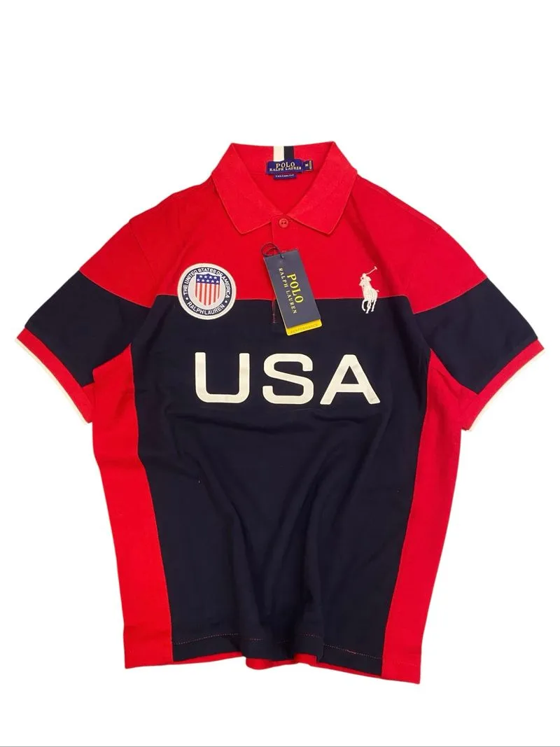 POLO RALPH LAUREN BIG PONNY USA BOXY SHIRT photo 1
