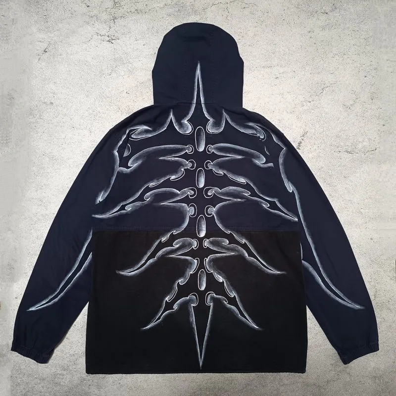 EIGER Jacket custom Hand Painted photo 1