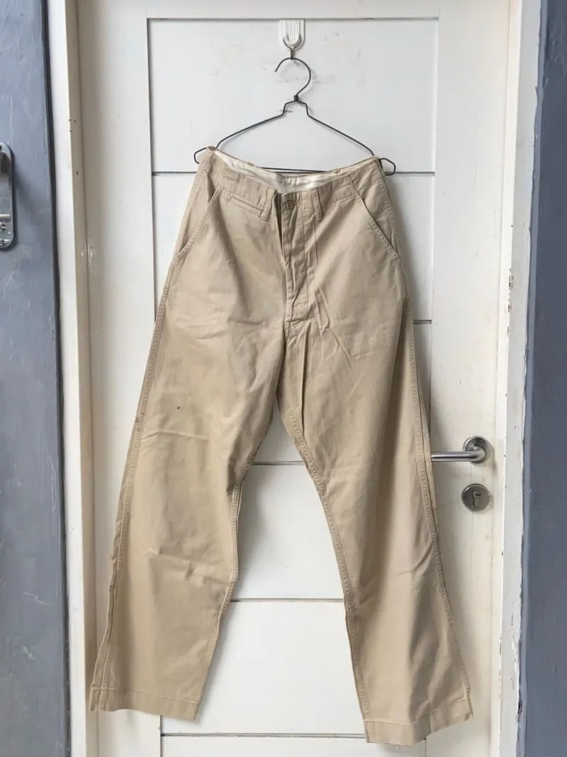 Japanese brand Casual Casual pants Pria cream photo 1