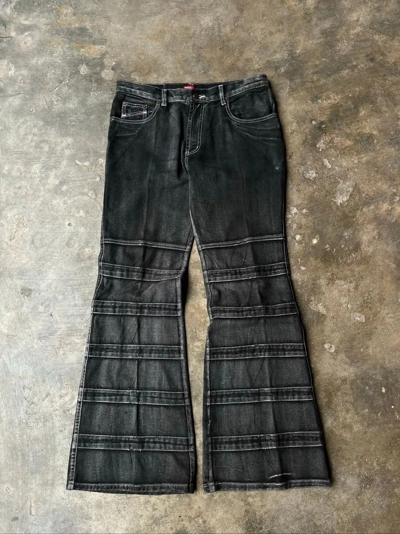 Diesel industry flared cutbray jeans looks like hysteric photo 1
