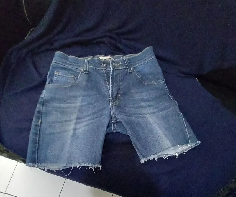 Casual Short Wanita blue photo 1