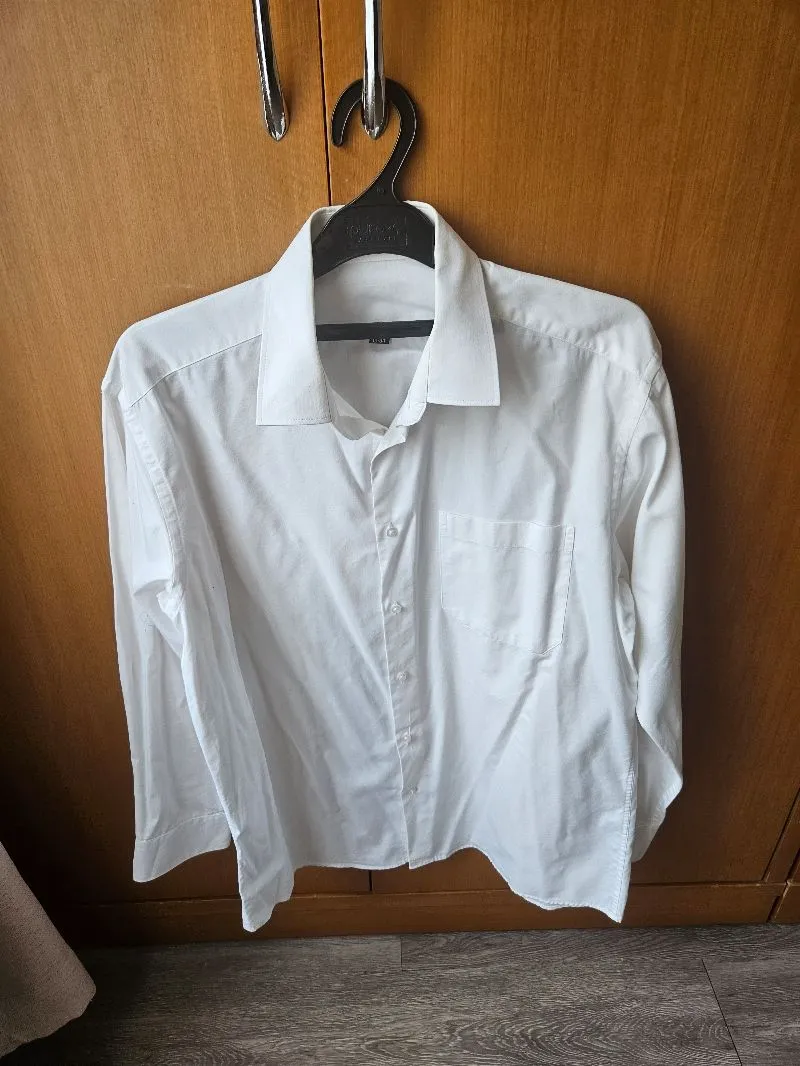 Luxury Casual Formal shirt Pria white photo 1