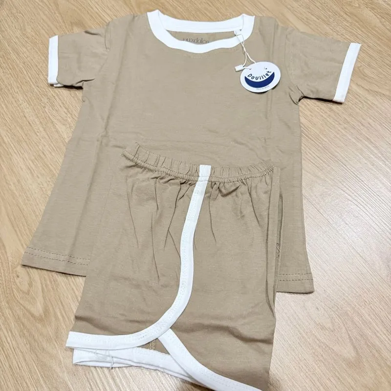 NEW DOUX DOLCE SET - BAJU RUMAH ANAK SET SIZE 1-2y photo 1