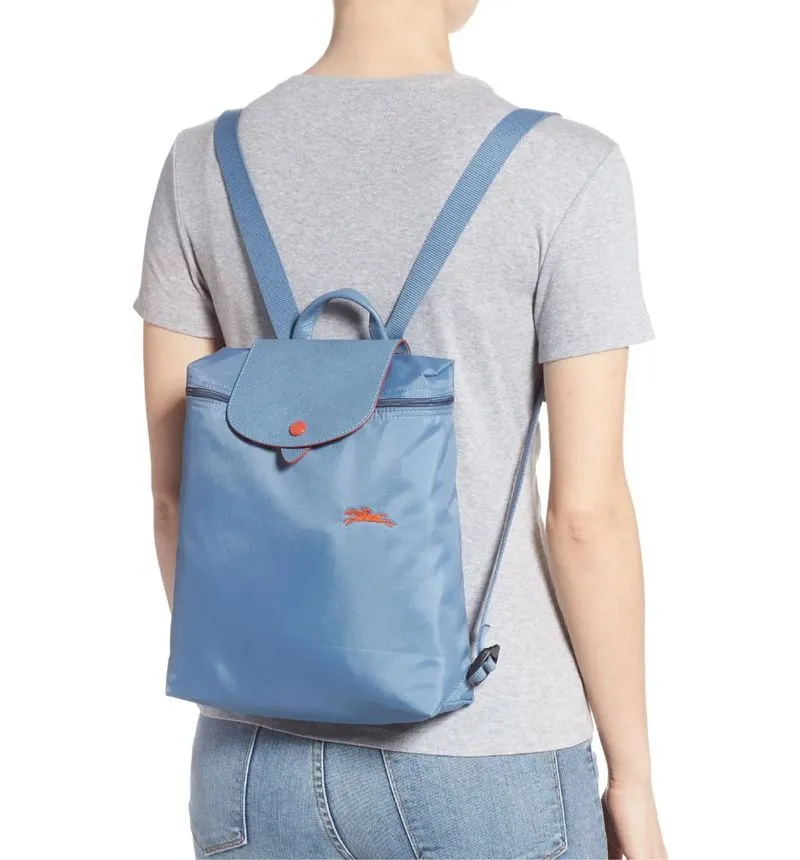 Longchamp backpack baby blue photo 1