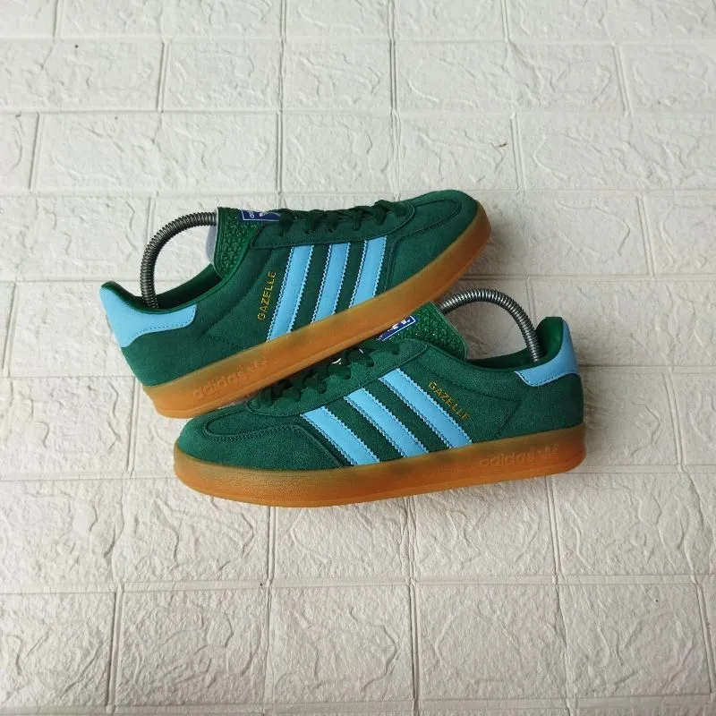 Adidas Casual Sneakers Pria green blue photo 1