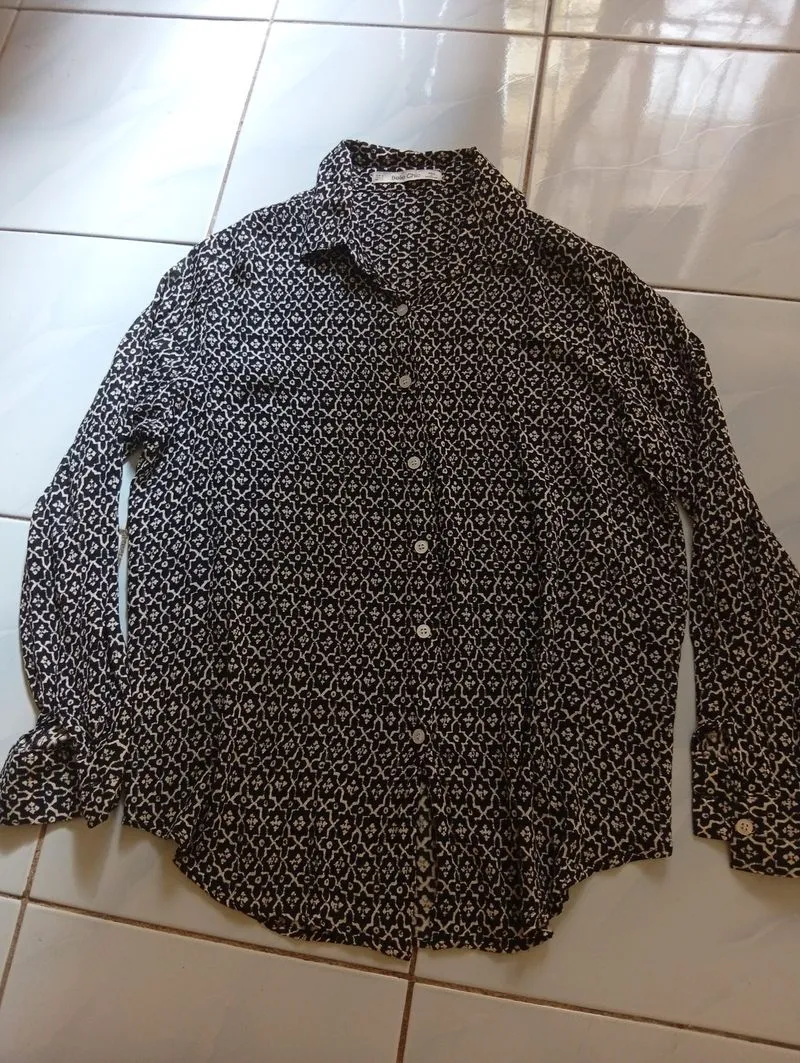 Belle Chic Geometric Pattern Printed Shirt photo 1