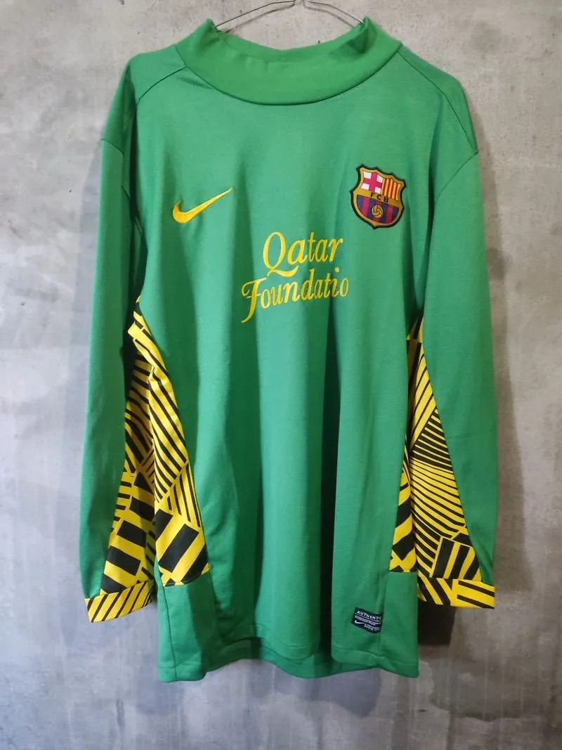 Jersey gk/kiper/goal kiper barcelona retro ls photo 1