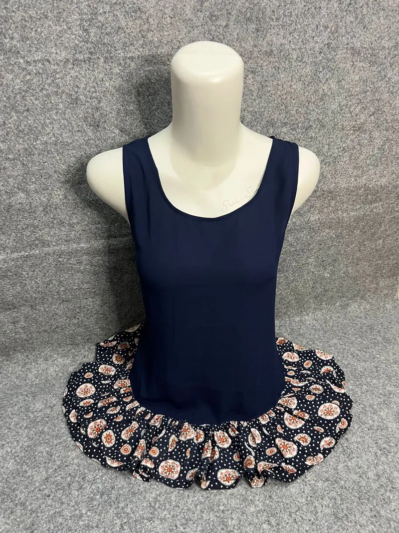 PL Women's short-sleeve blouse – blouse wanita floral - 1pcs photo 1