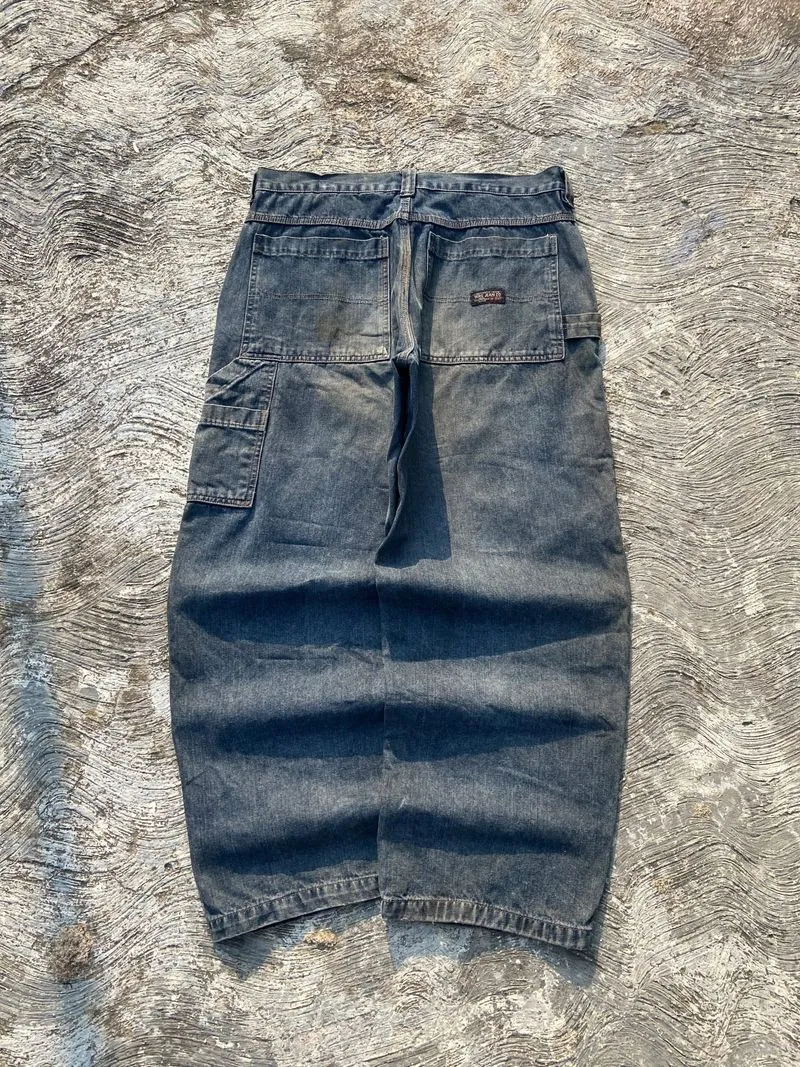 Wrangler vtg baggy jeans denim carpenter  photo 1