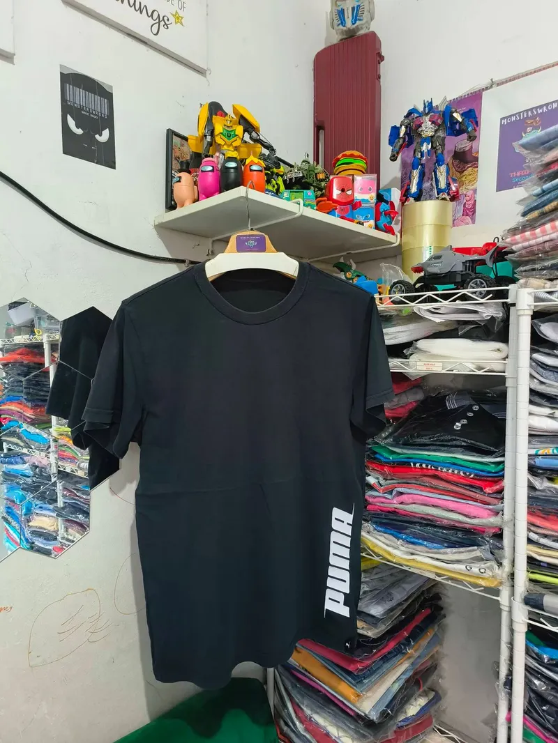 Puma Streetwear T-shirt Pria black photo 1