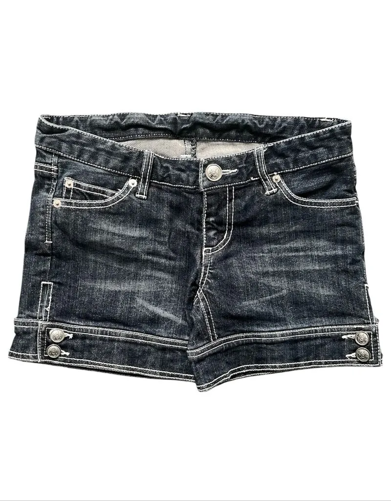 Y2K Jayro Japan Gothic Victorian Sexy Denim Short Hot Pants photo 1