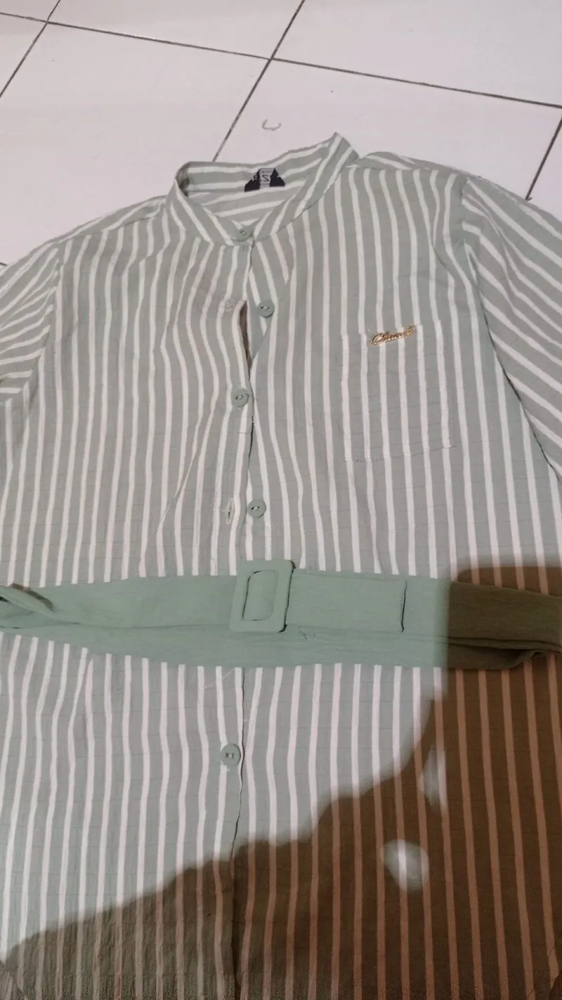 Baju atasan garis' photo 1