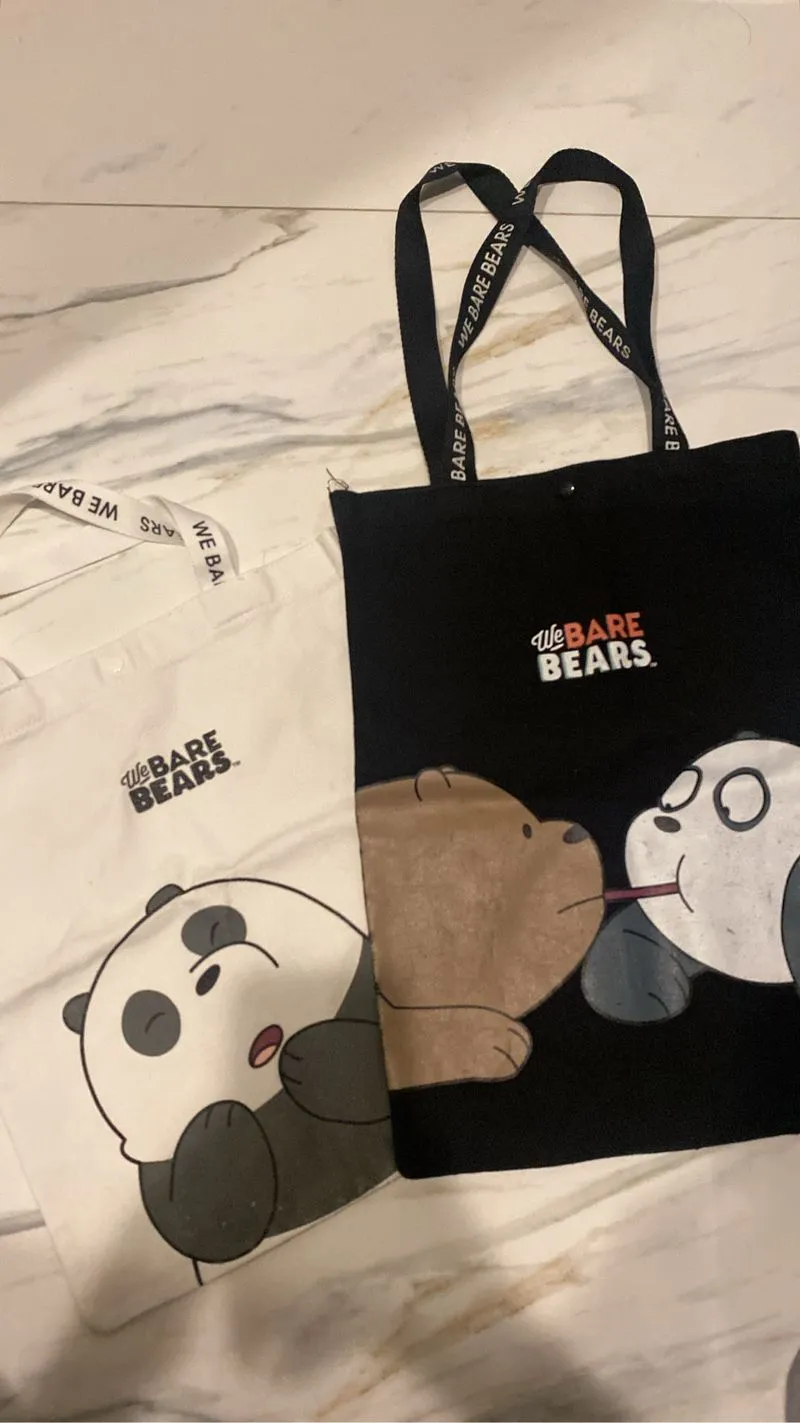 miniso totebag we bear bears photo 1