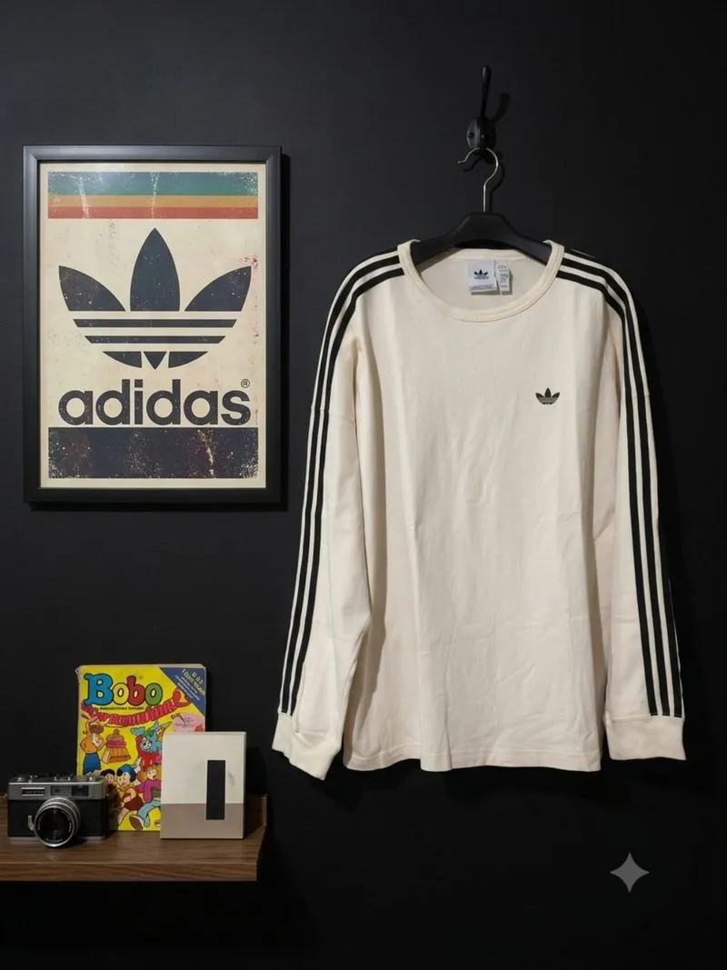 Longsleeve Adidas firebird three stripes photo 1