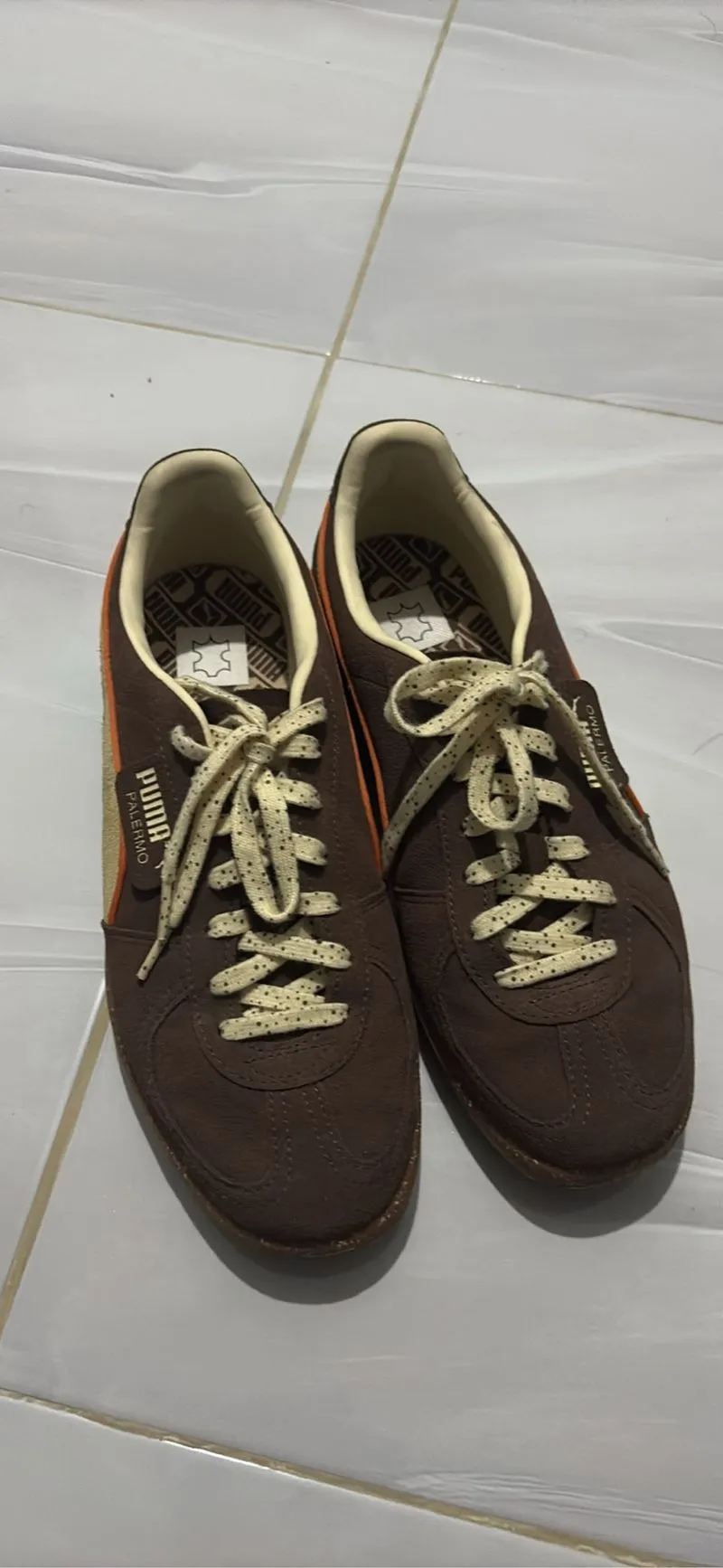 Sepatu Puma Palermo Cokelat photo 1