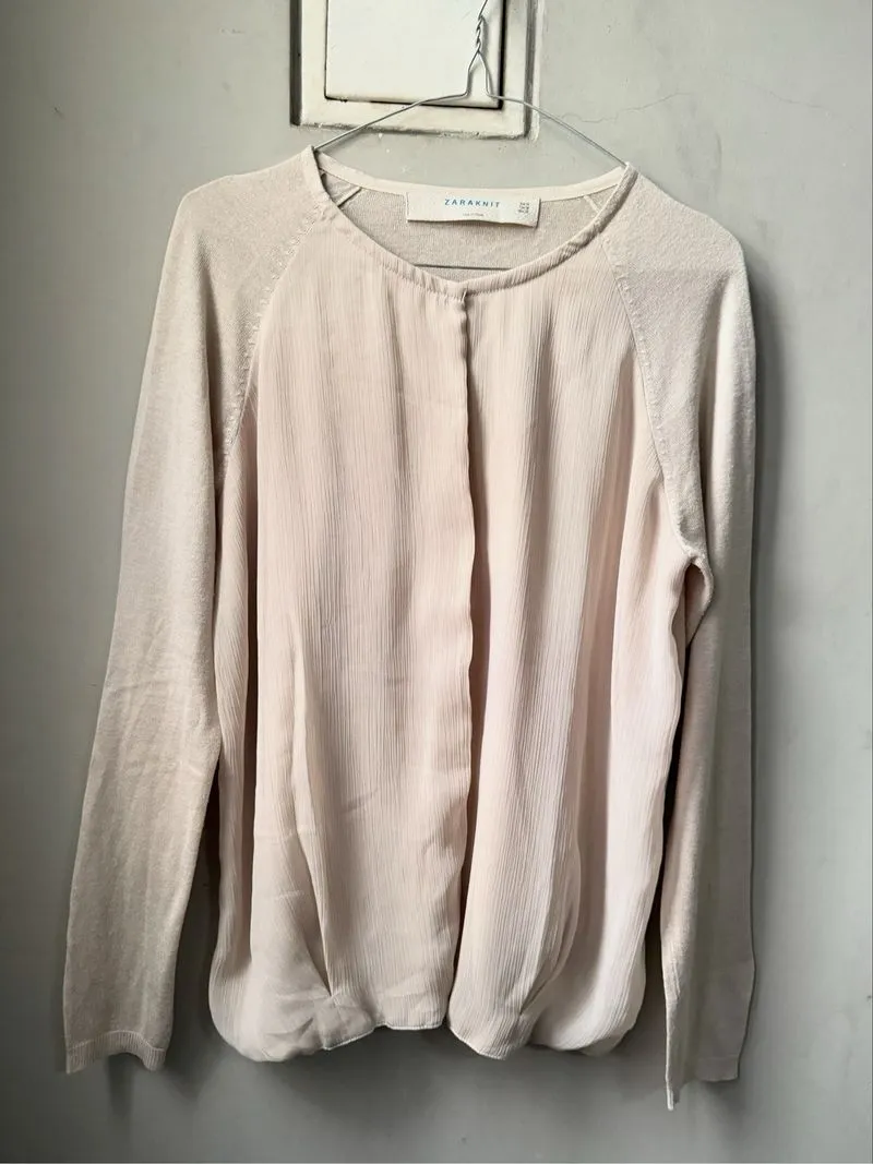 ZARA KNIT Cardigan photo 1