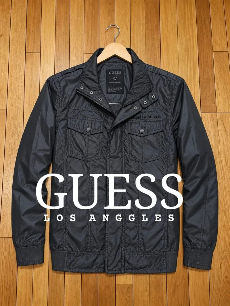 Guess jaket rider second original photo 1