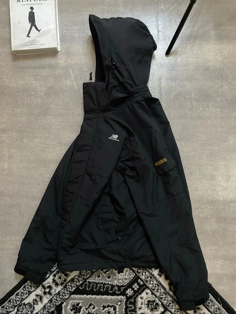New Balace Outdoor Jacket Pocket Gorpcore Black photo 1