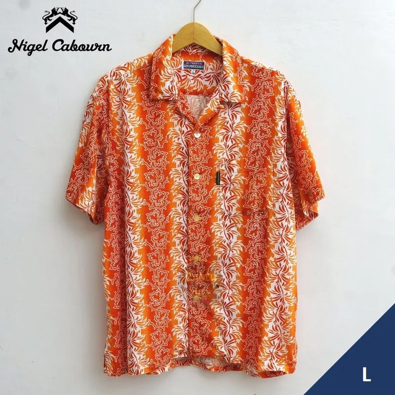 Nigel Cabourn kemeja hawaii  Size L photo 1