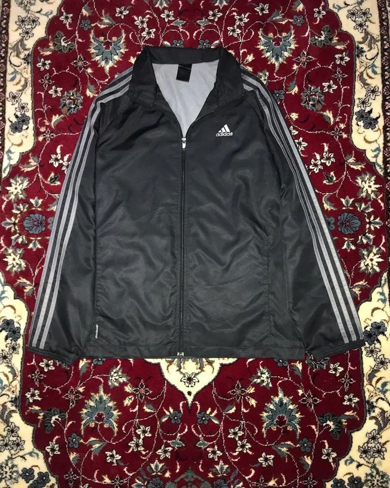 Adidas Vintage Casual Track jacket Pria black photo 1