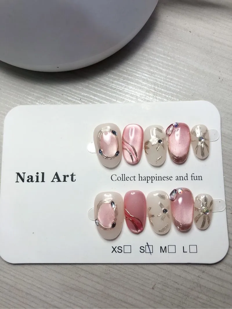 Presson nail premi handmade photo 1