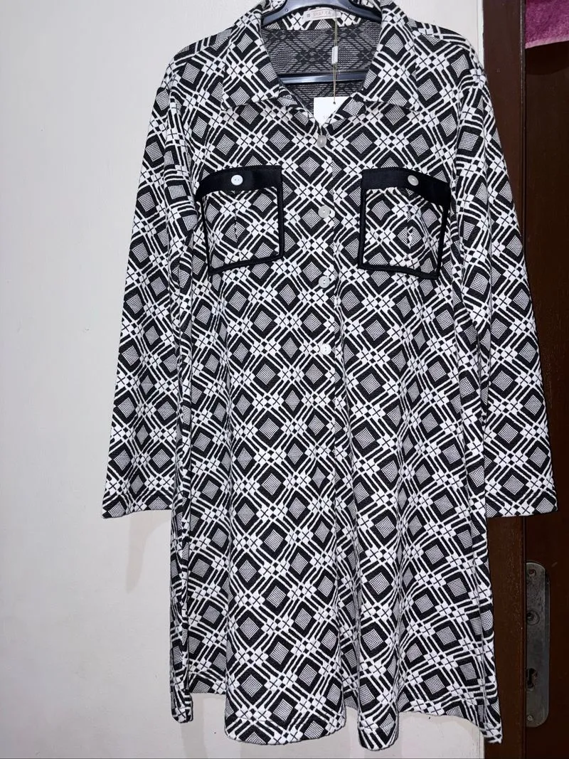 Tunik shafira warna monokrom  photo 1