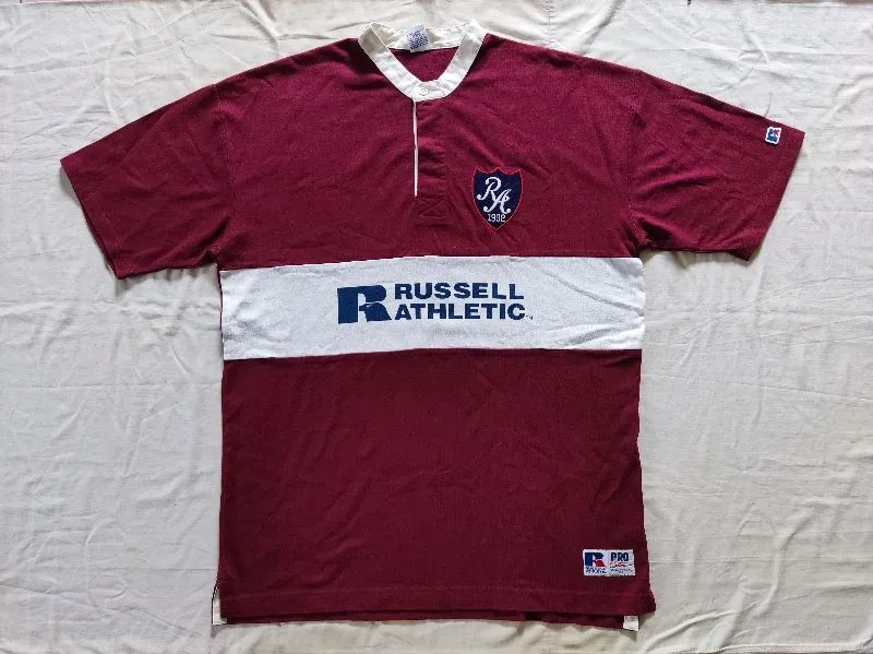 Russell Athletic Casual Casual shirt Pria white red photo 1