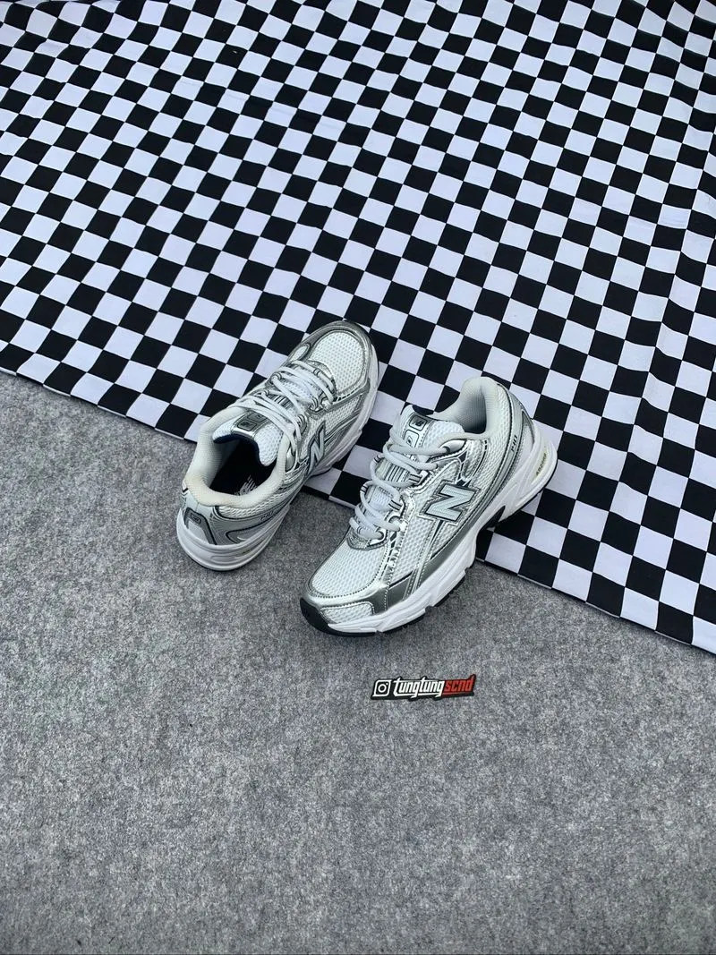New Balance 740 Silver White photo 1