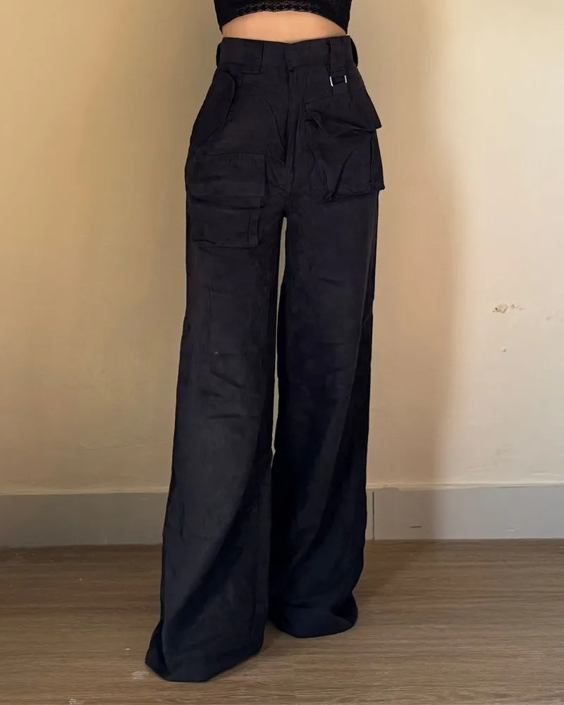 baggy suede pants - GLUMEE photo 1