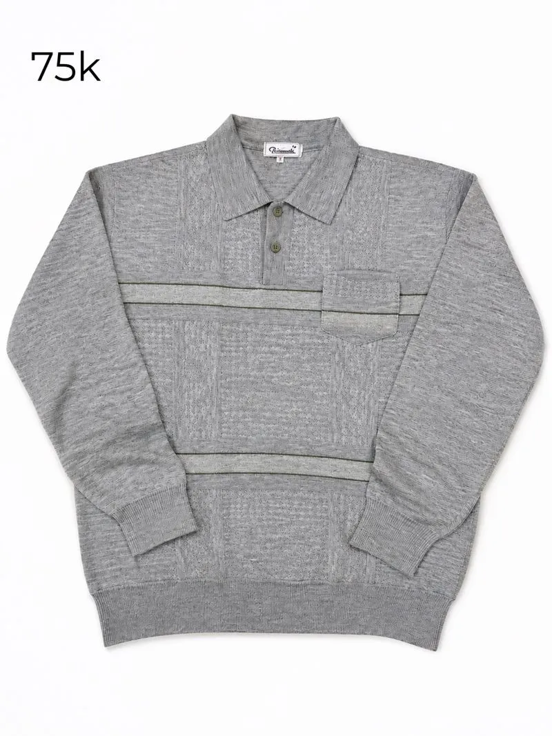 Man Longsleeve Polo photo 1
