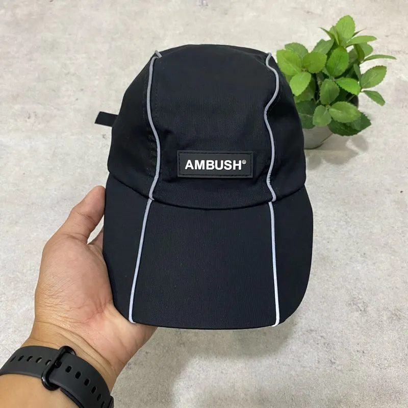 AMBUSH Streetwear Hat Pria black photo 1