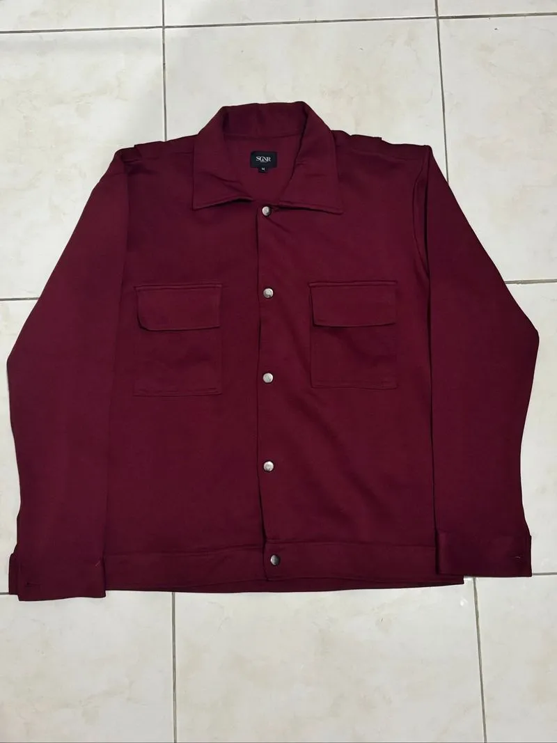 Jacket signore maroon size M photo 1