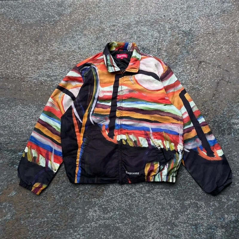 Supreme x josh smith reaper work jacket photo 1