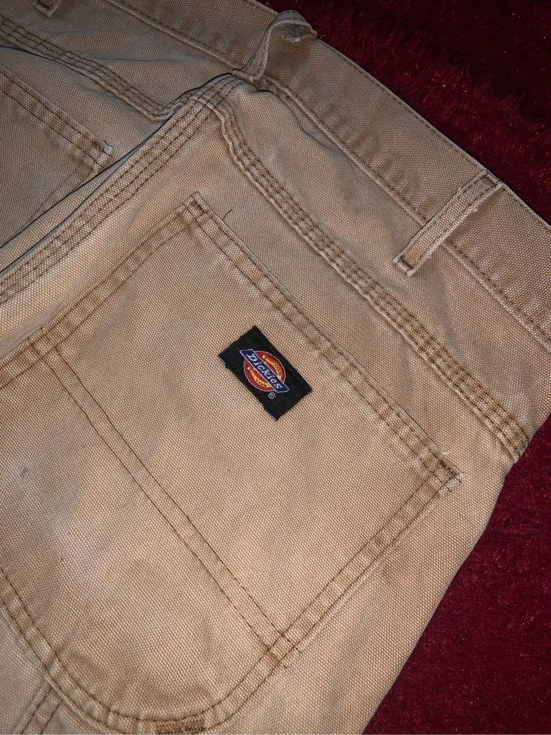 Dickies Vintage Casual Jeans Pria brown photo 1